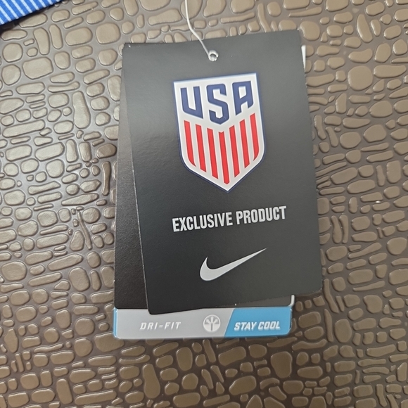Nike USA Soccer Jersey 2016 World Cup Home USA Dri Fit Logo Mens M - Picture 6 of 15